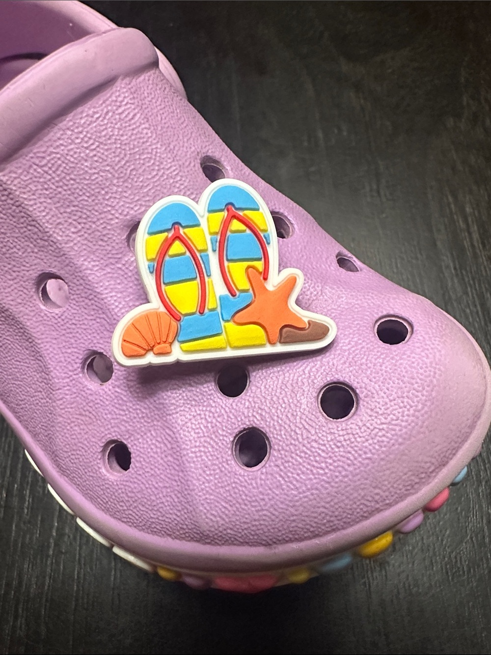 Beach Flip-Flop Charm. Search JIBBITZ in my closet to buy more and save!